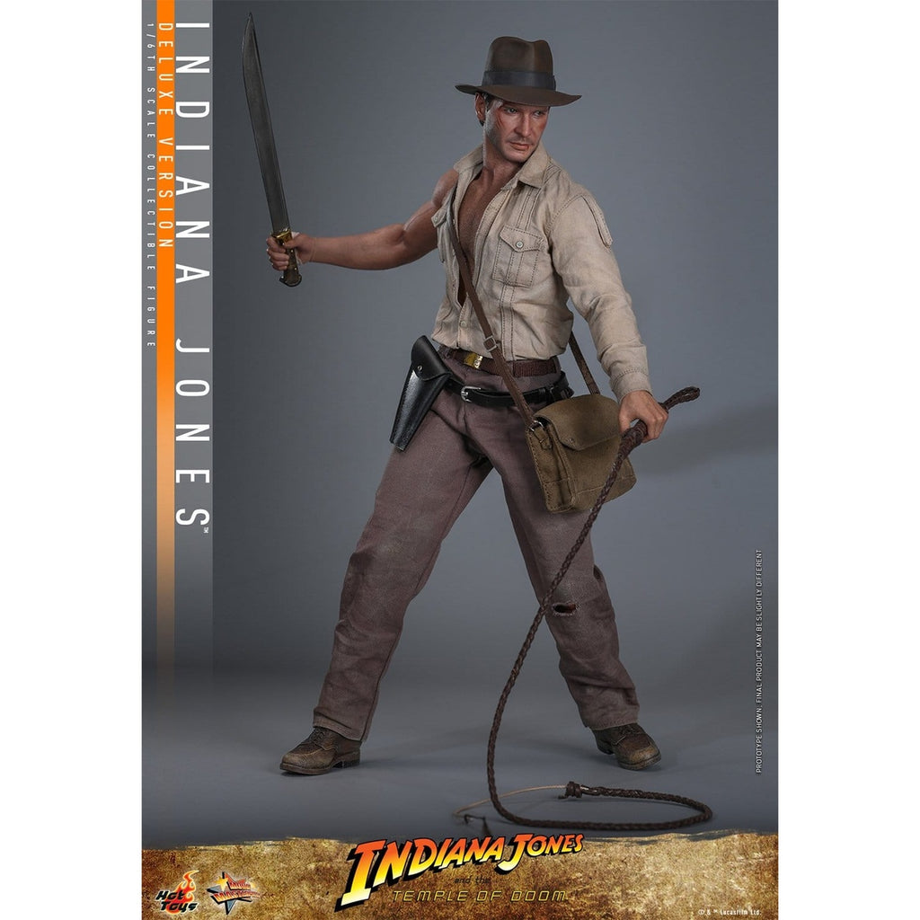 Produktbild Indiana Jones Masterpiece 1:6 Deluxe actionfigur - Indiana Jones
