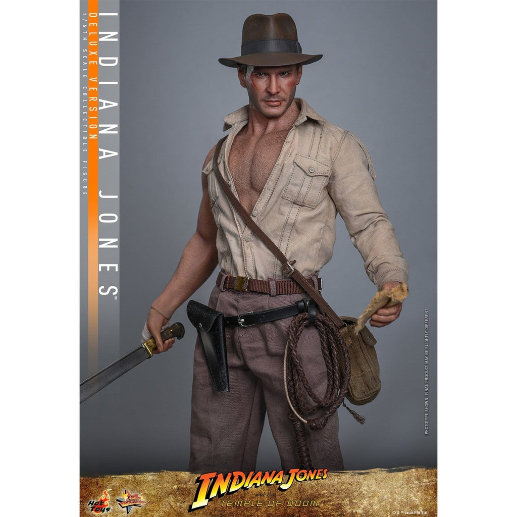 Produktbild Indiana Jones Masterpiece 1:6 Deluxe actionfigur - Indiana Jones