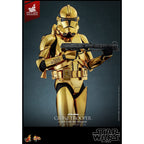 Produktbild Star Wars – Clone Trooper actionfigur 1:6 Gold Chrome Version Exclusive