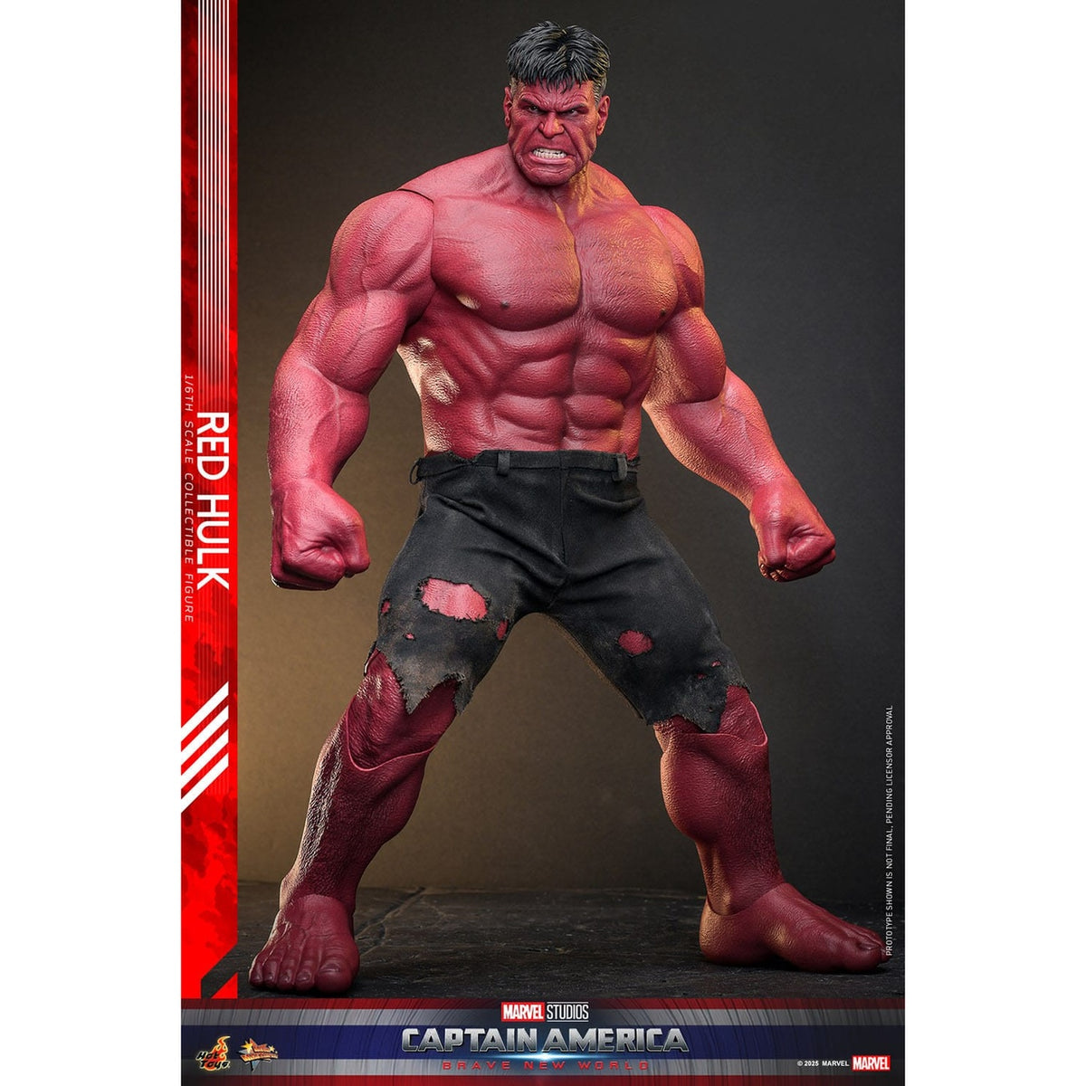 Product image Captain America: Brave New World - Red Hulk Masterpiece 1:6 Action Figure