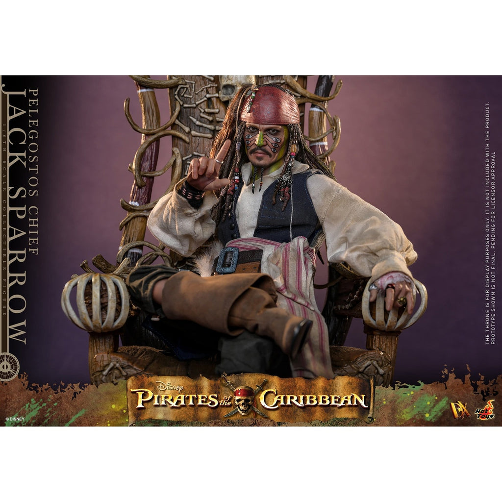 Produktbild Pirates of the Caribbean - Pelegostos-hövding Jack Sparrow 1:6 actionfigur