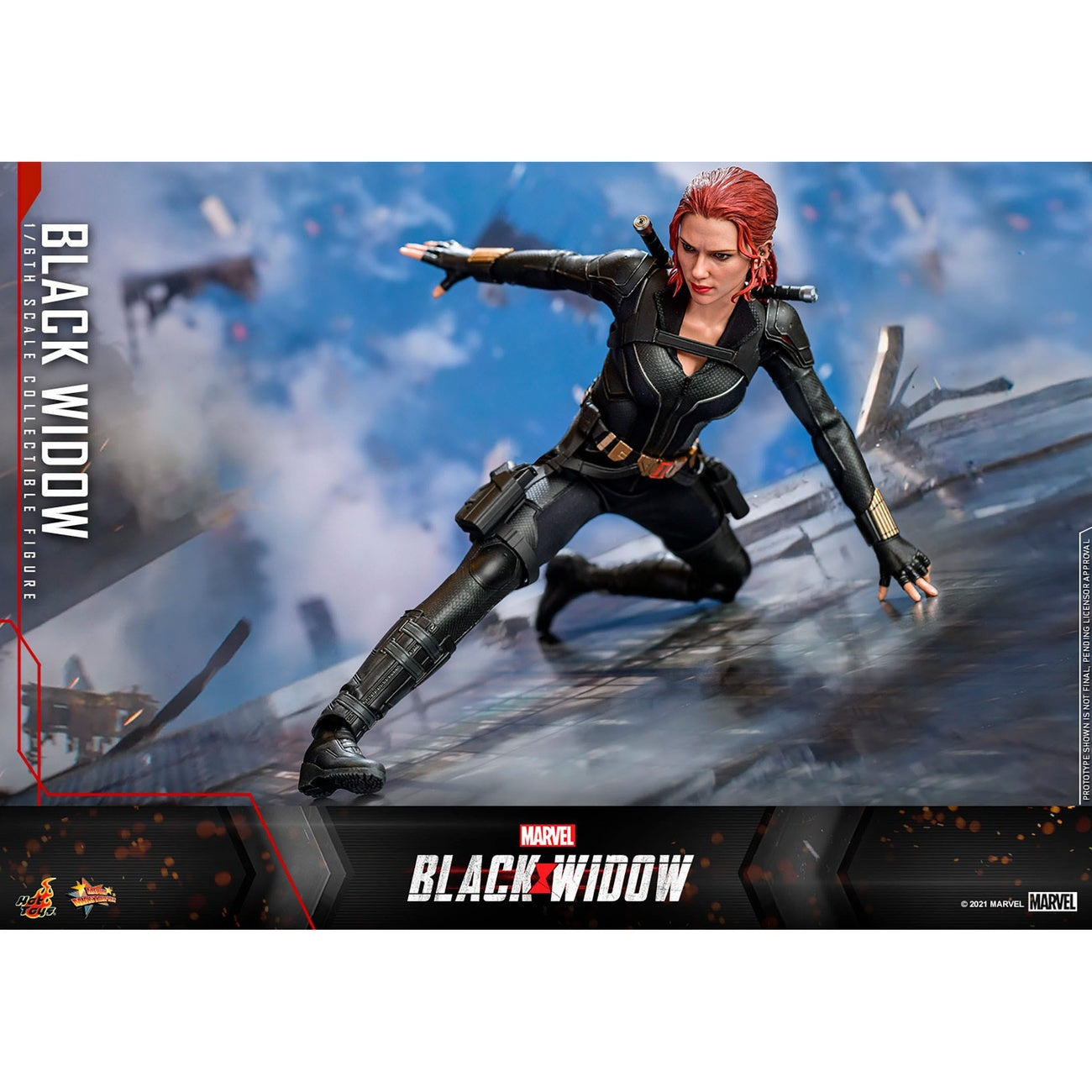 Produktbild Black Widow Masterpiece 1:6 Actionfigur Special Edition - Black Widow