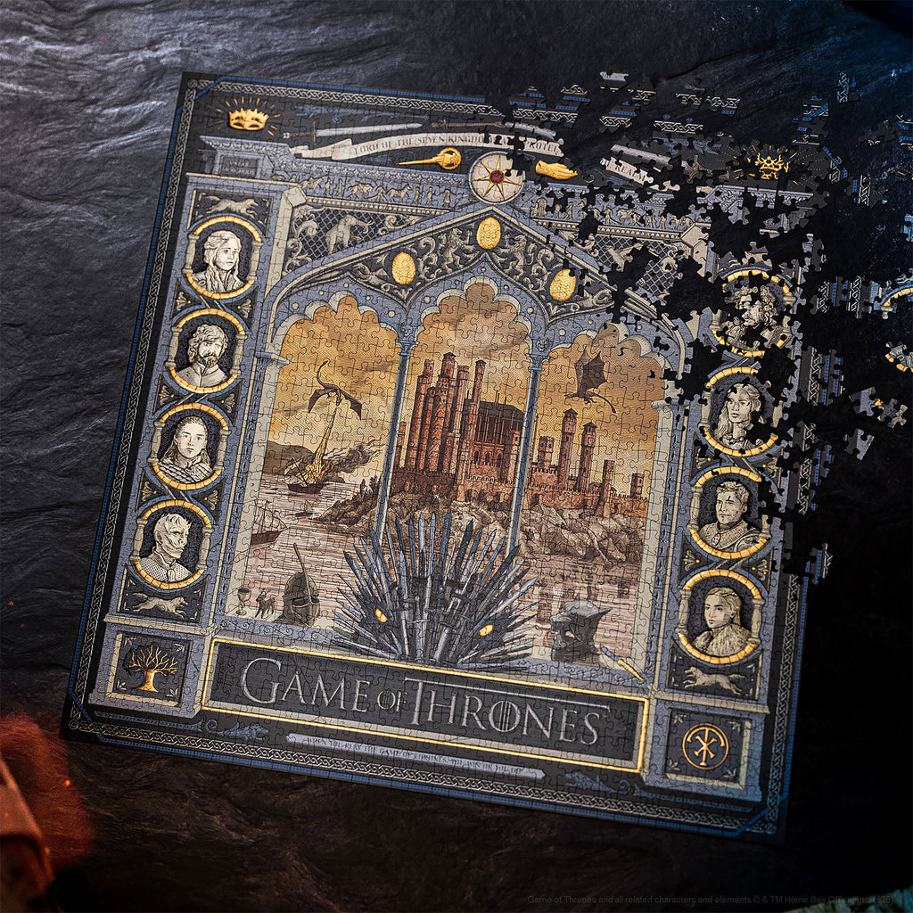 Produktbild Game of Thrones - Sju Kungariken Multidimensionellt Pussel