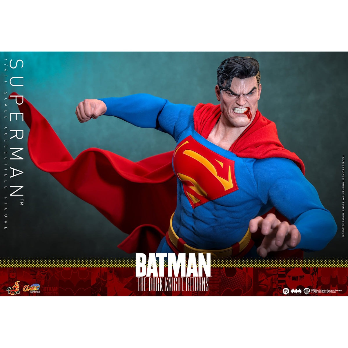 Produktbild Batman: The Dark Knight Returns - Superman Masterpiece 1:6 actionfigur