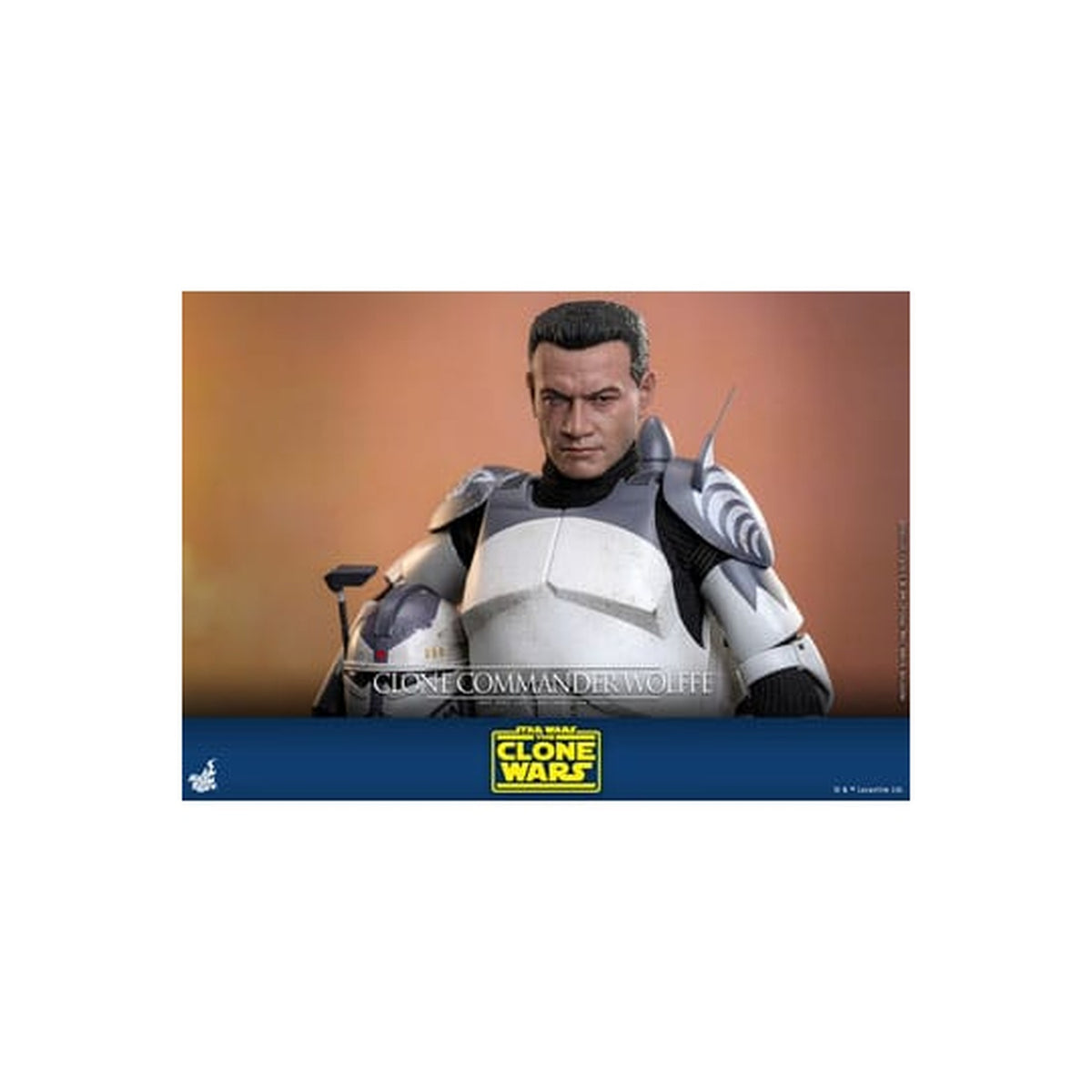 Produktbild Star Wars: The Clone Wars – Clone Commander Wolffe actionfigur skala 1:6