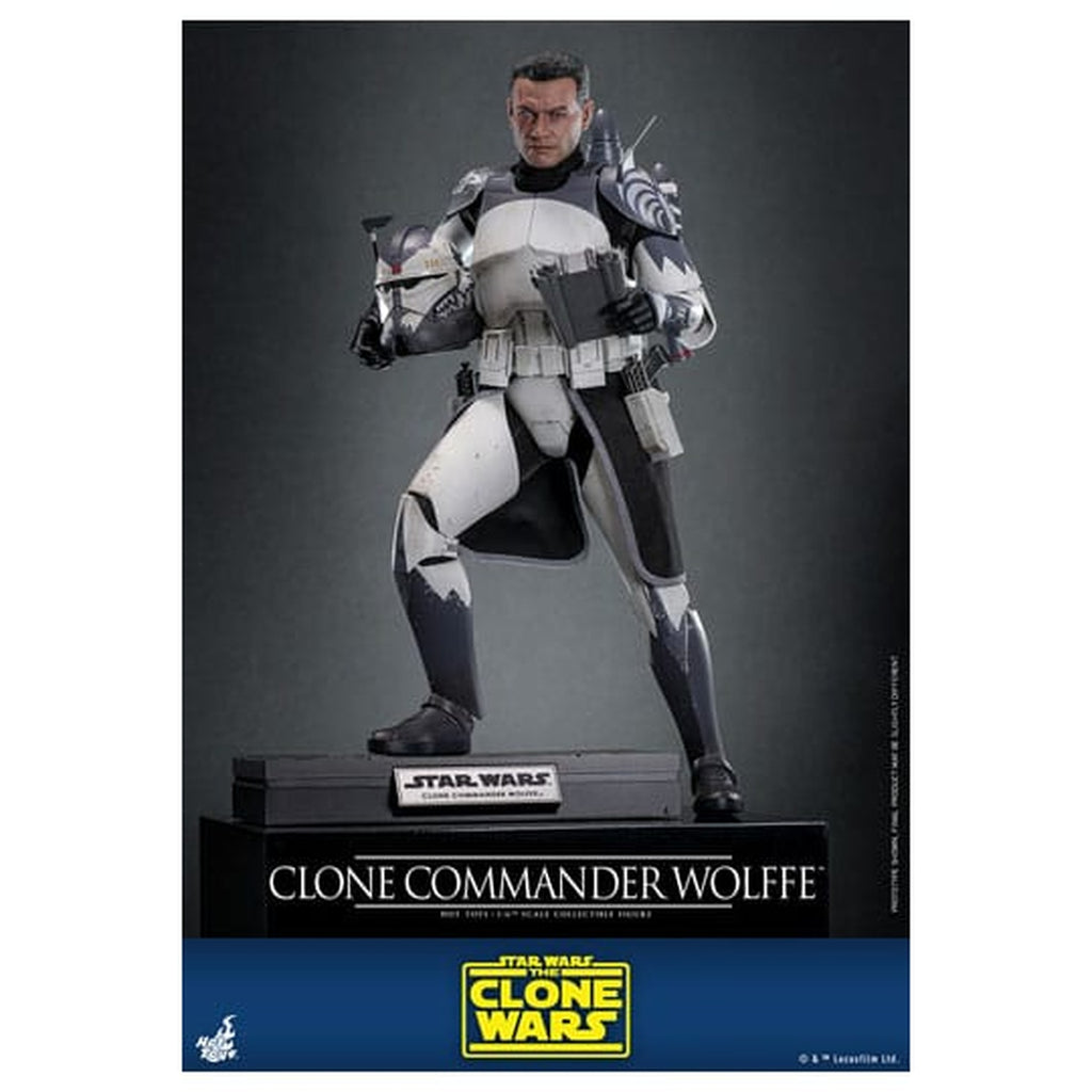 Produktbild Star Wars: The Clone Wars – Clone Commander Wolffe actionfigur skala 1:6