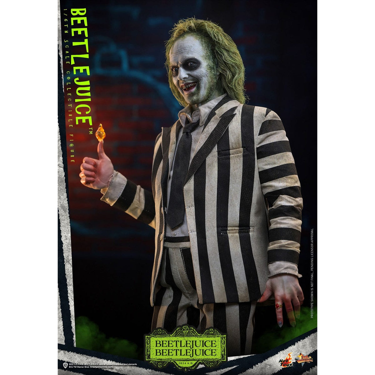 Produktbild Beetlejuice Masterpiece 1:6 Actionfigur - Beetlejuice