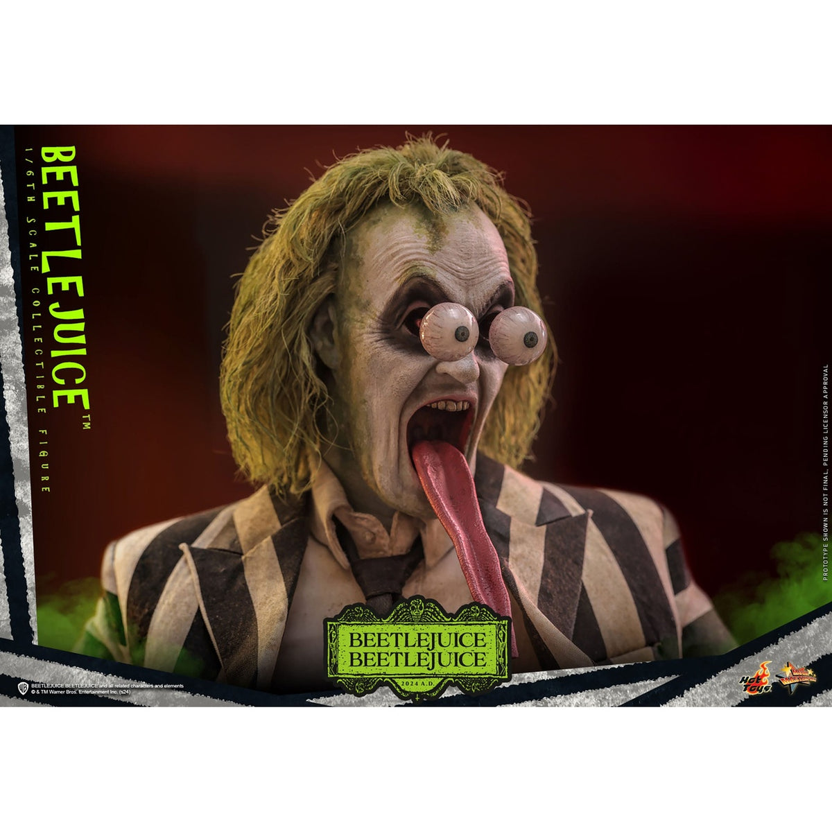 Produktbild Beetlejuice Masterpiece 1:6 Actionfigur - Beetlejuice