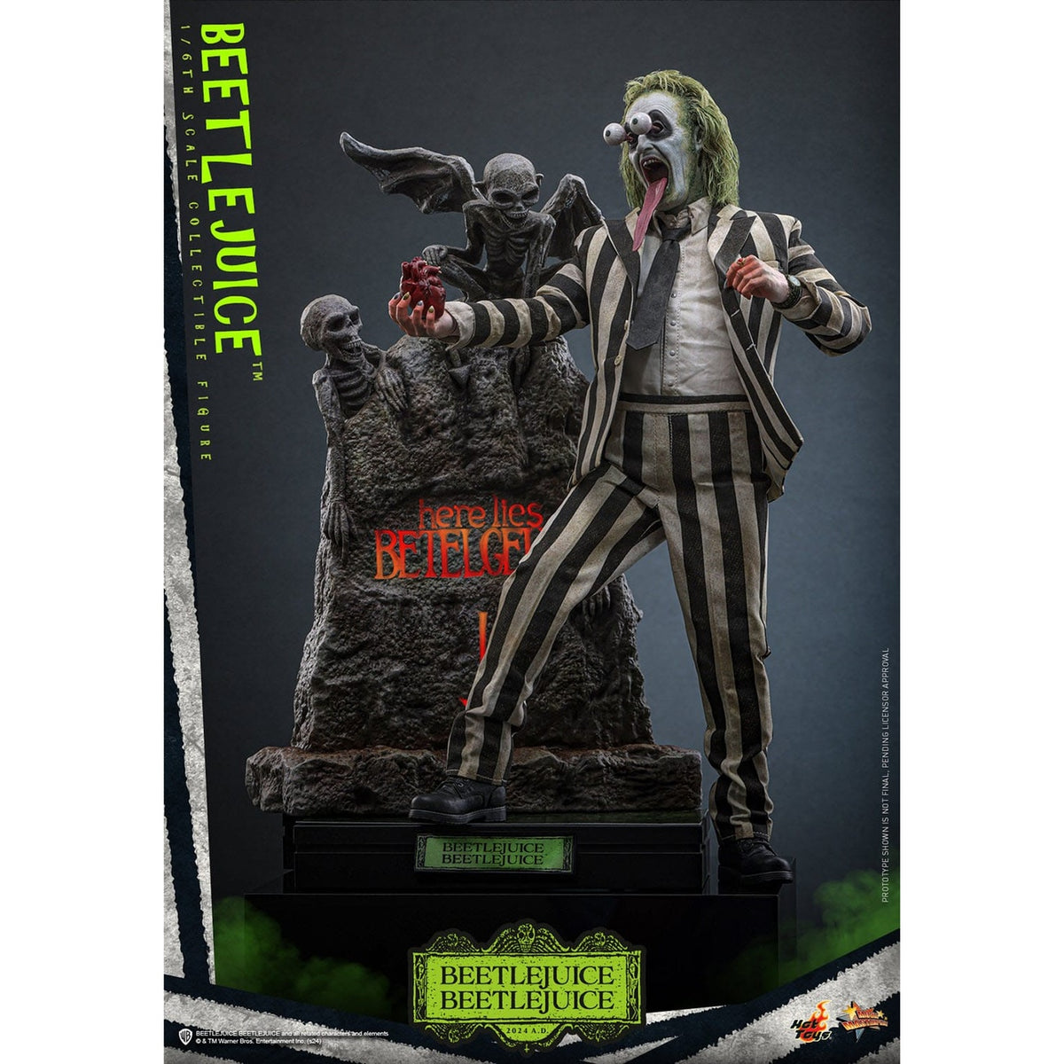 Produktbild Beetlejuice Masterpiece 1:6 Actionfigur - Beetlejuice