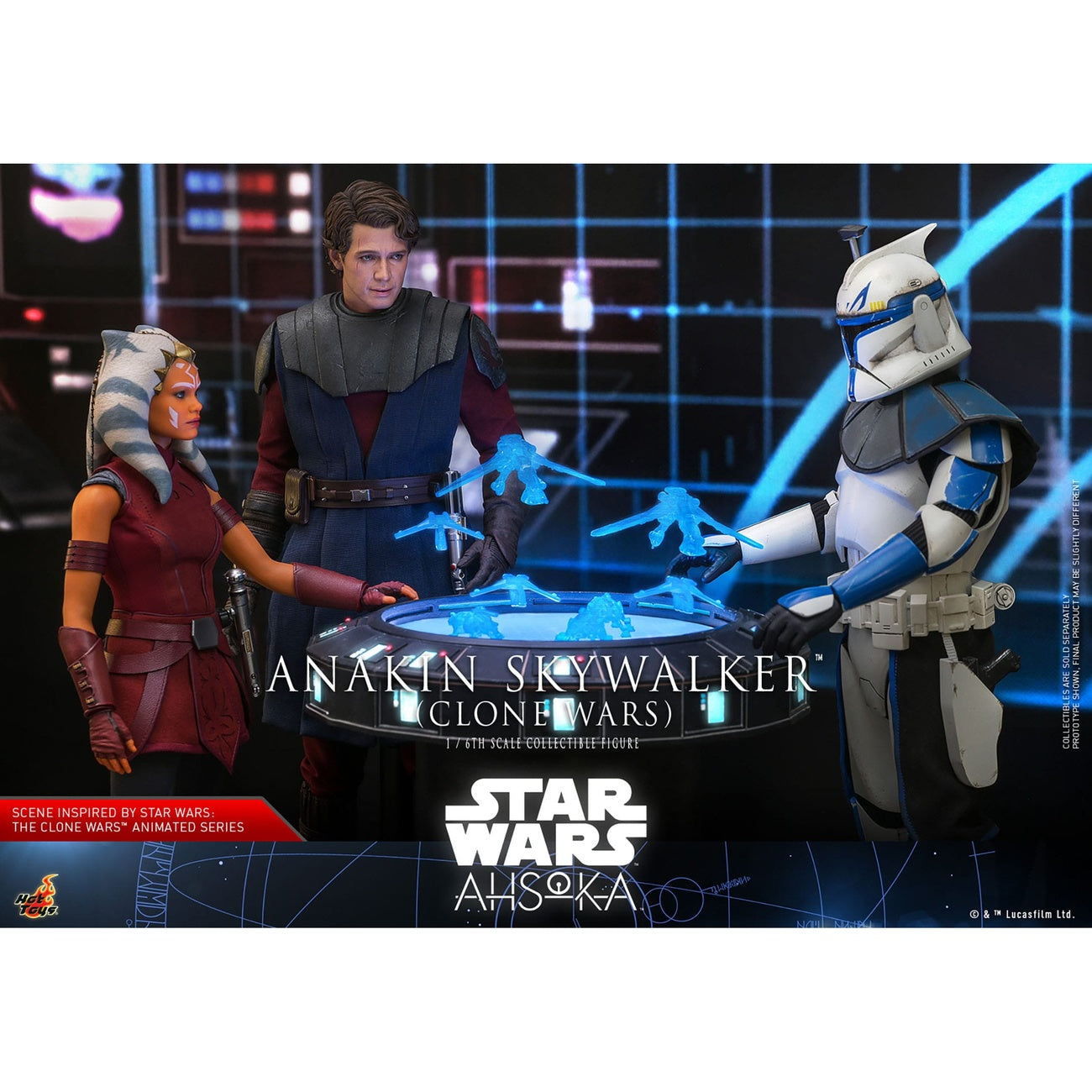 Product image Star Wars: The Clone Wars - Anakin Skywalker 1:6 Scale Action Figure