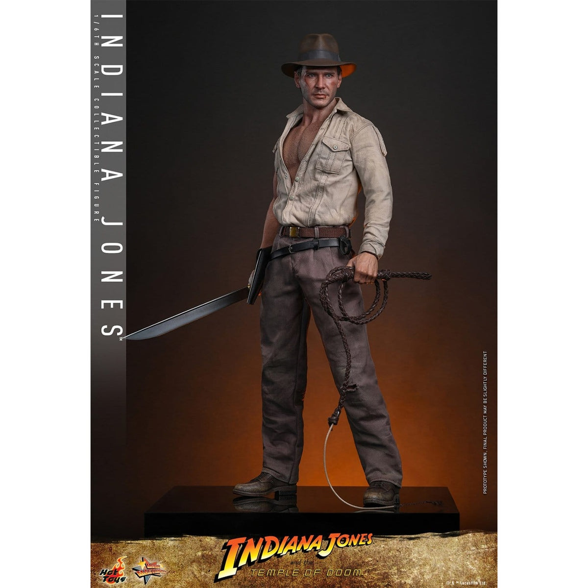 Product image Indiana Jones Masterpiece 1:6 Action Figure - Indiana Jones