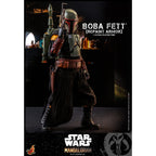 Produktbild Star Wars: The Mandalorian – Boba Fett Actionfigur 1:6 Repaint Armor Special Edition