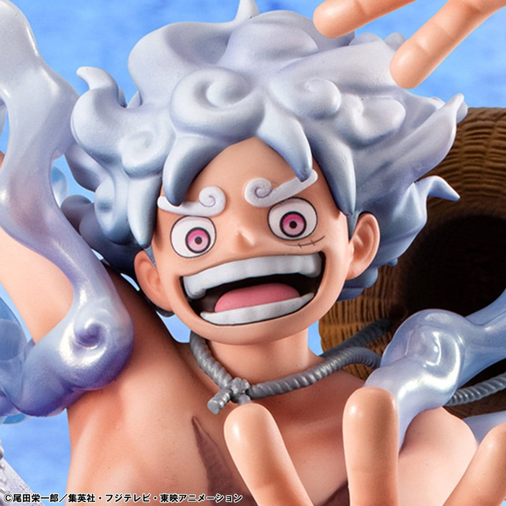 Produktbild One Piece - Monkey D. Luffy Gear 5 Evolutionshistorik Figur