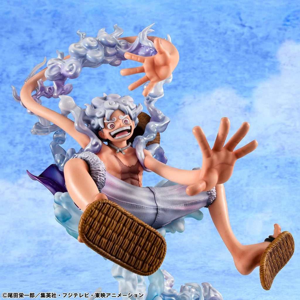 Produktbild One Piece - Monkey D. Luffy Gear 5 Evolutionshistorik Figur