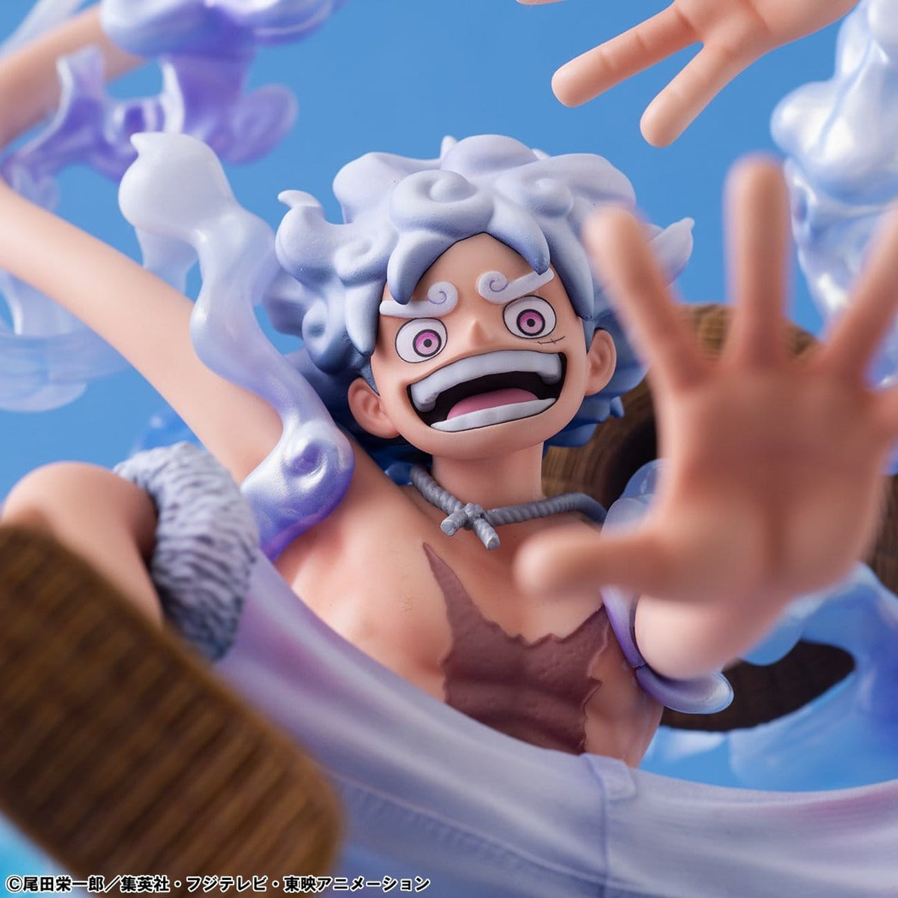 Produktbild One Piece - Monkey D. Luffy Gear 5 Evolutionshistorik Figur