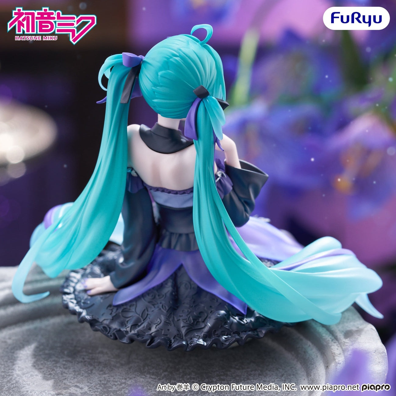 Produktbild Hatsune Miku - Blomälvan Blåklocka Noodle Stopper-figur