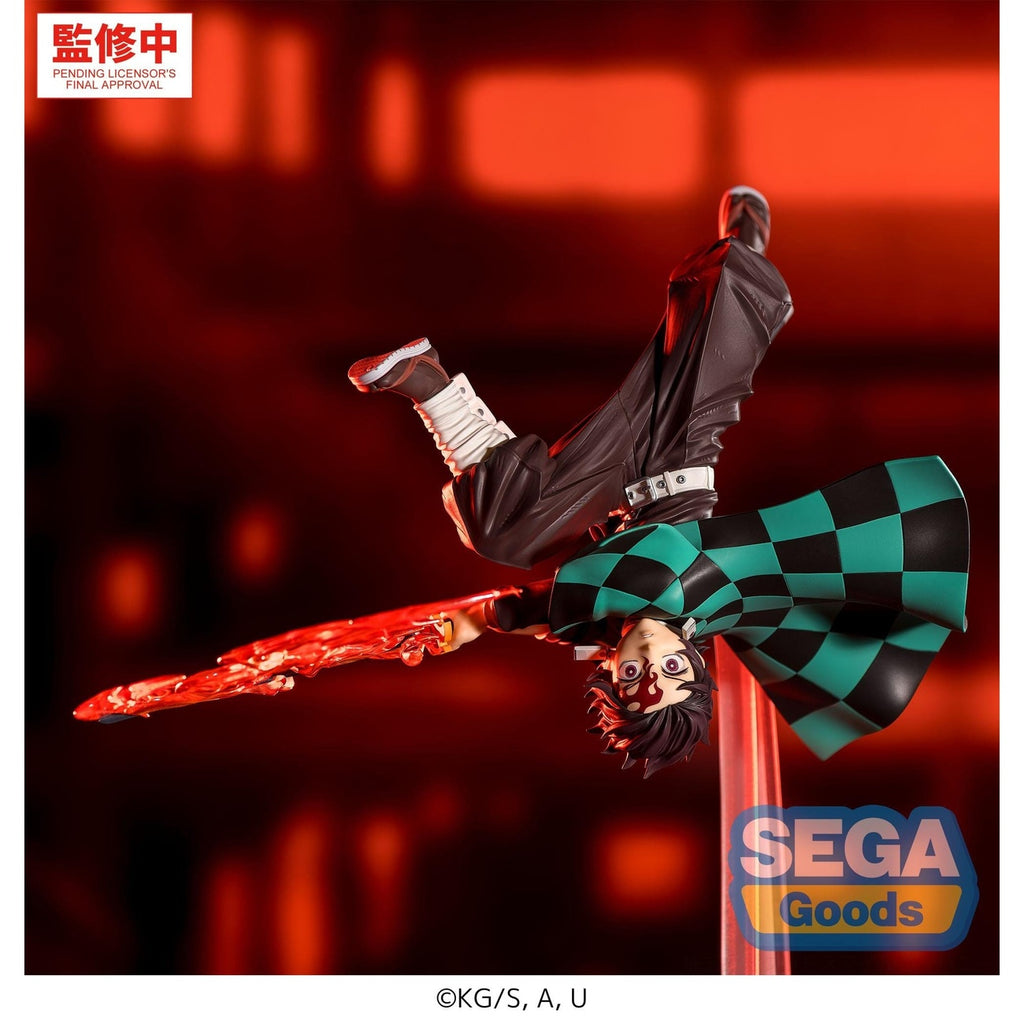 Produktbild Demon Slayer - Tanjiro Kamado Figur Hinokami Kagura Nedgående Sol Transformation