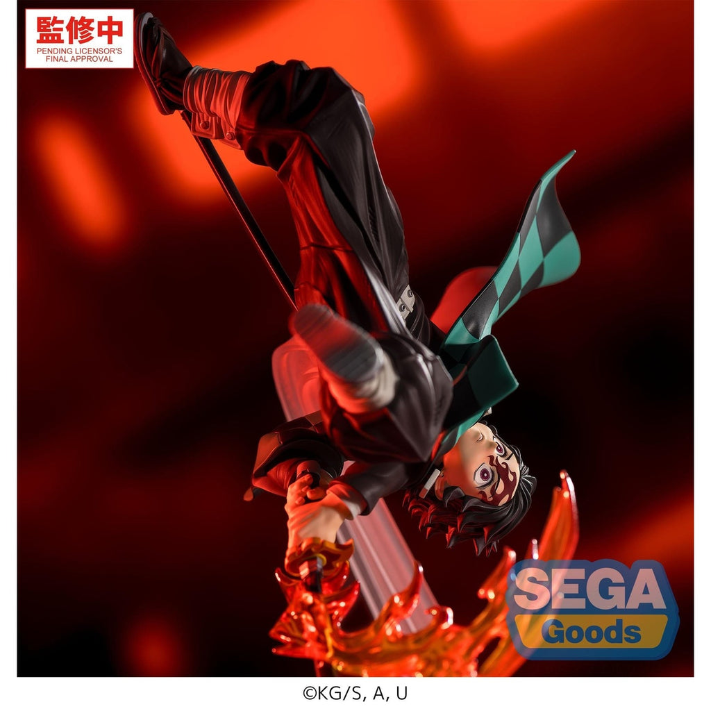 Produktbild Demon Slayer - Tanjiro Kamado Figur Hinokami Kagura Nedgående Sol Transformation