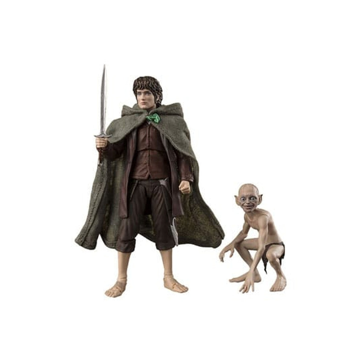 Produktbild Sagan om Ringen – Frodo Bagger & Gollum S.H. Figuarts Actionfigursset