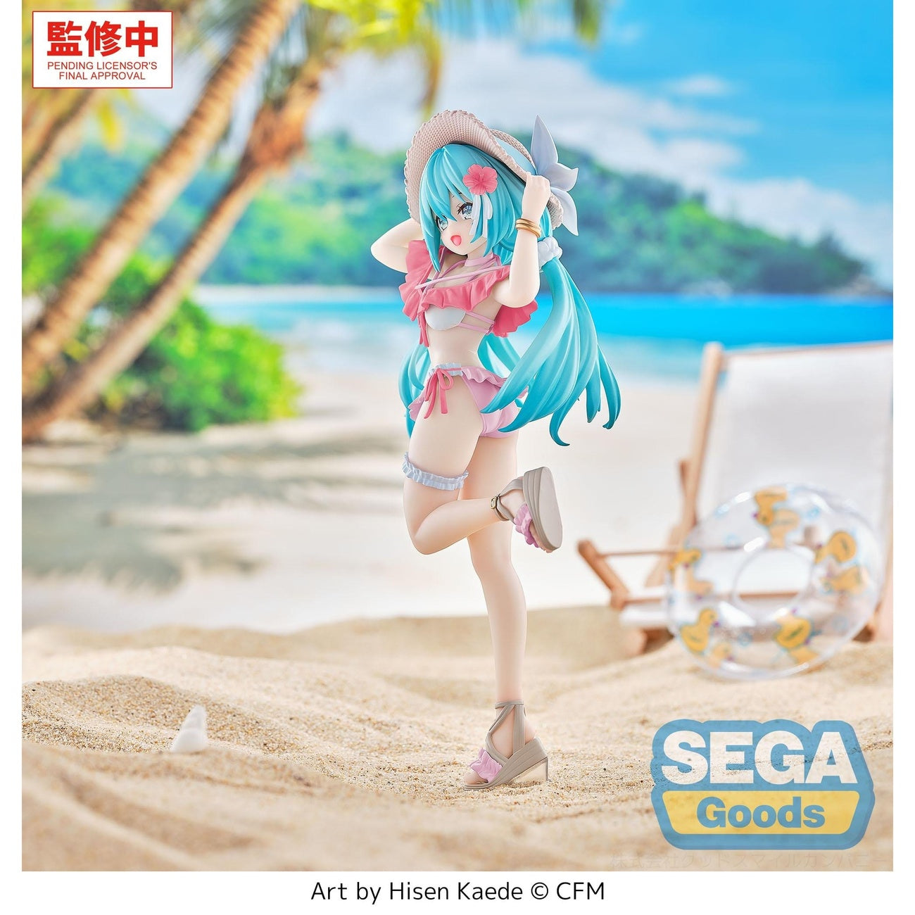 Produktbild Hatsune Miku – Sailor Character Vocal Series 01 Luminasta Figur Tropical Version