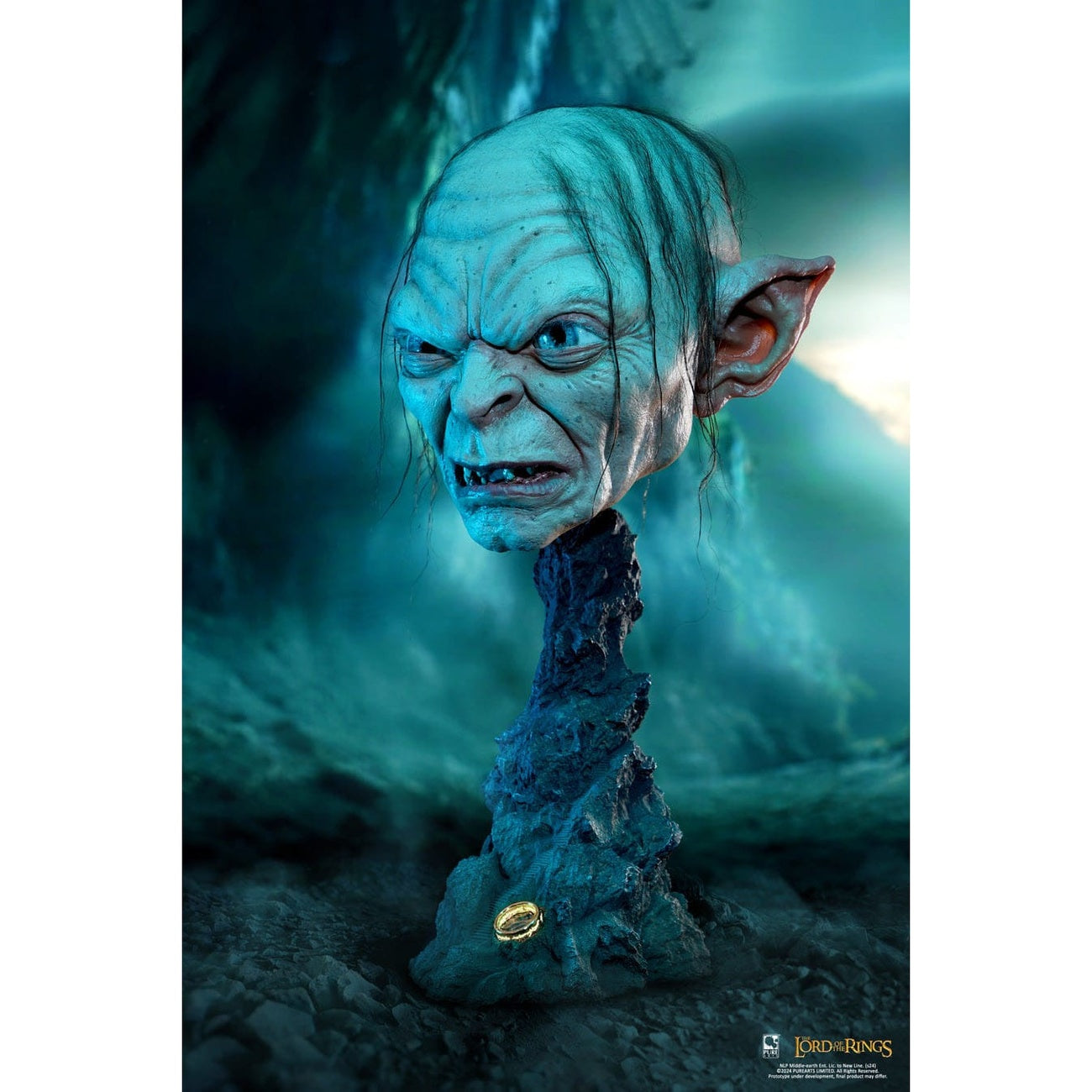 Produktbild Sagan om Ringen Gollum Livsstor Byst 1:1