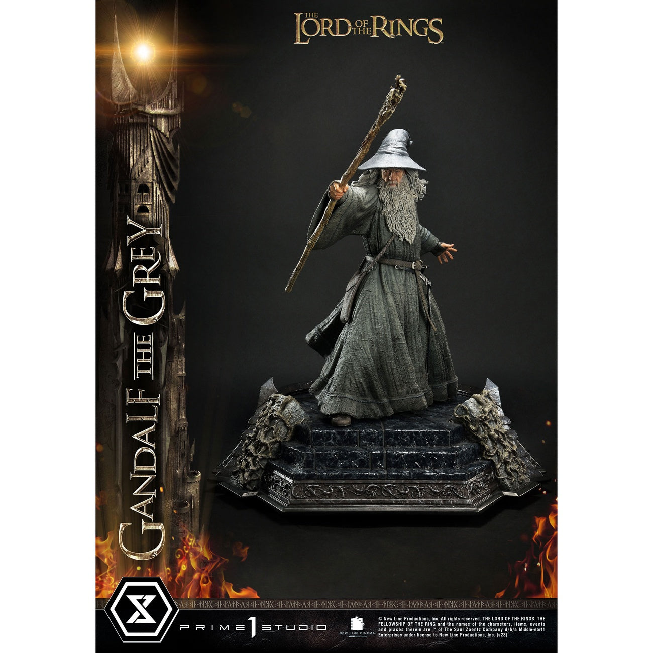 Produktbild Sagan om Ringen – Gandalf den Grå Staty 1:4