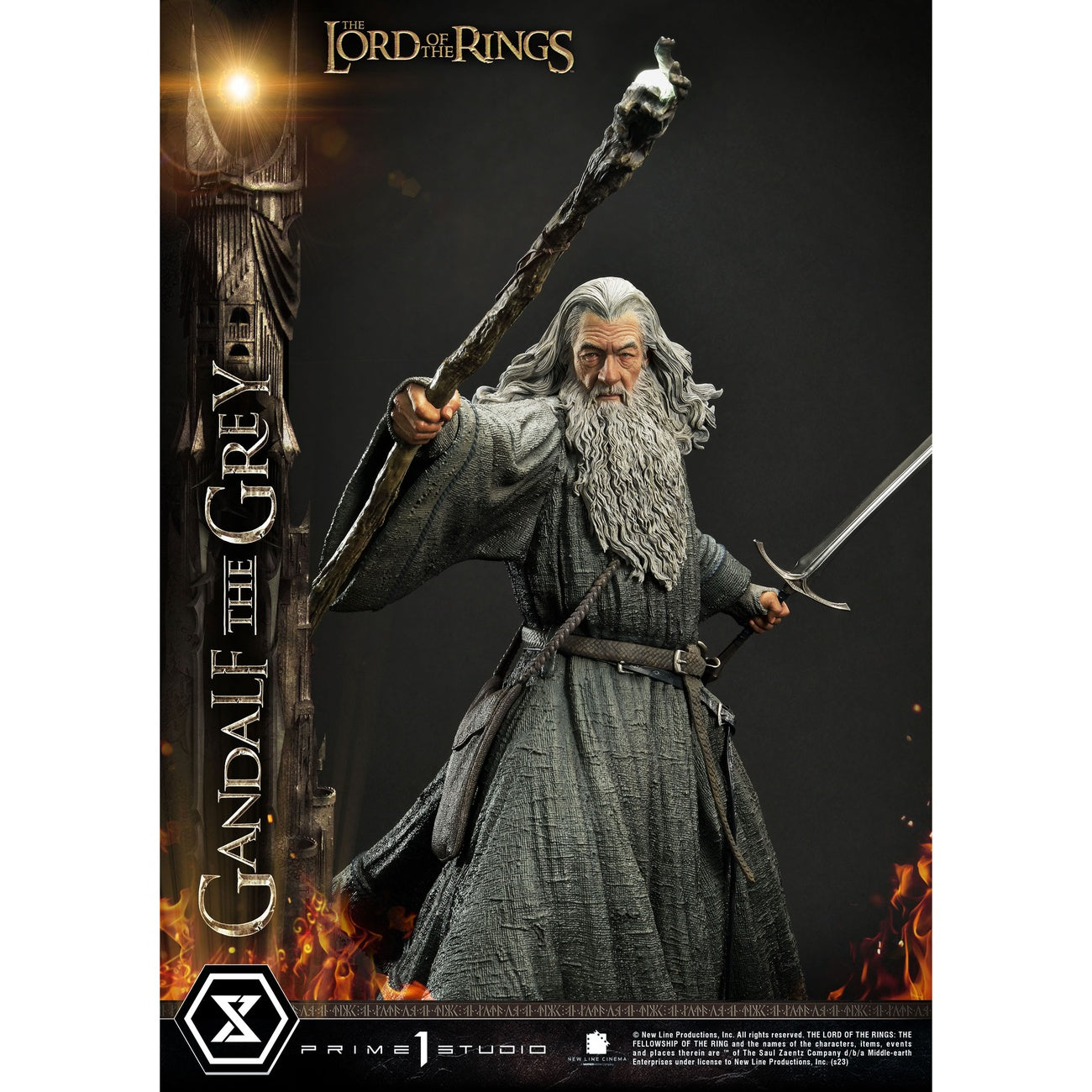 Produktbild Sagan om Ringen – Gandalf den Grå Staty 1:4
