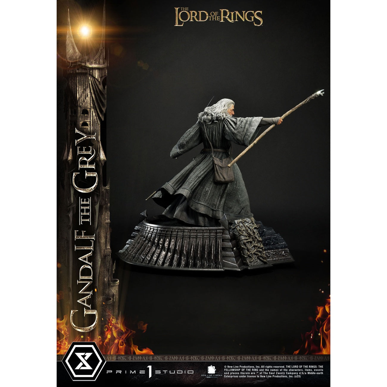 Produktbild Sagan om Ringen – Gandalf den Grå Staty 1:4