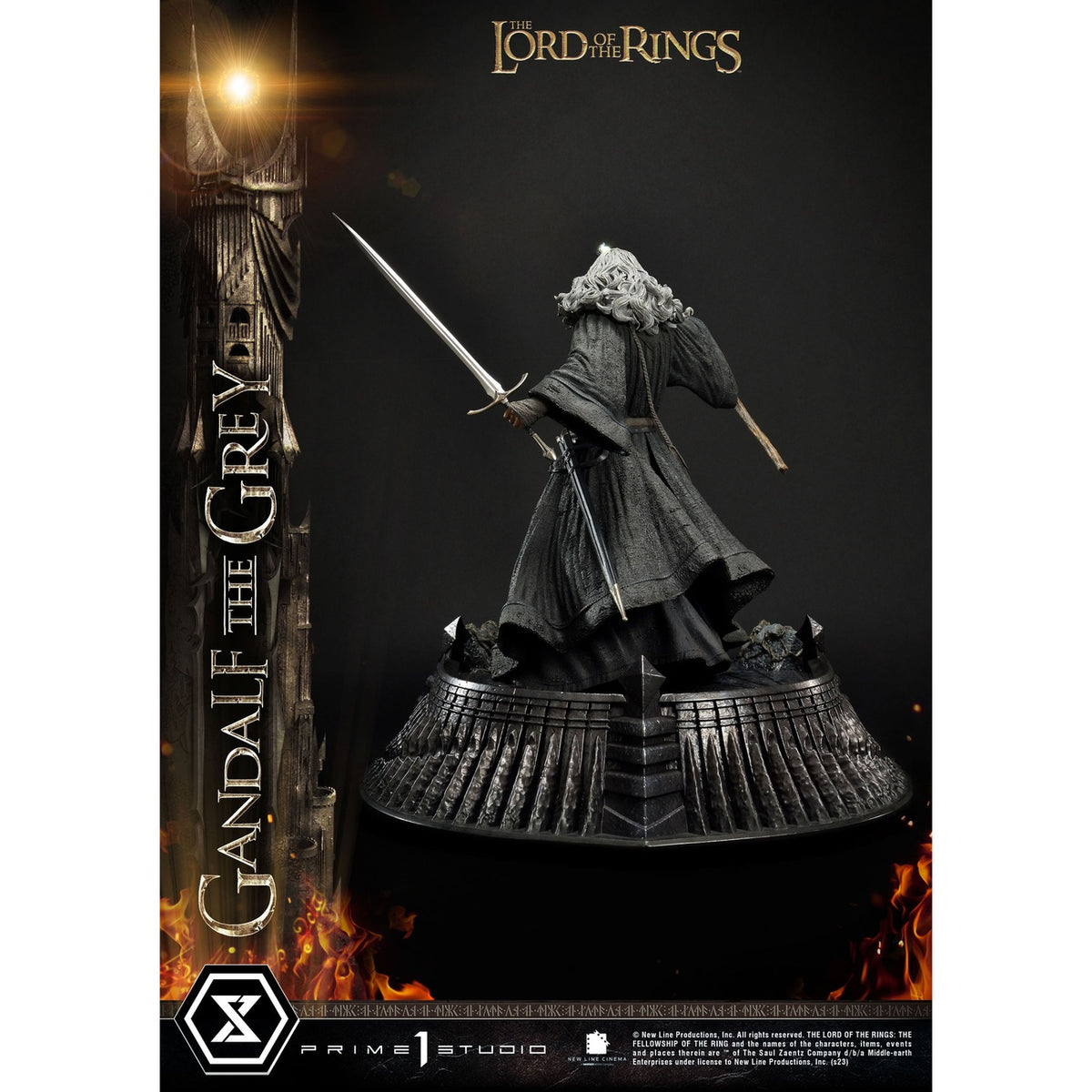 Produktbild Sagan om Ringen – Gandalf den Grå Staty 1:4