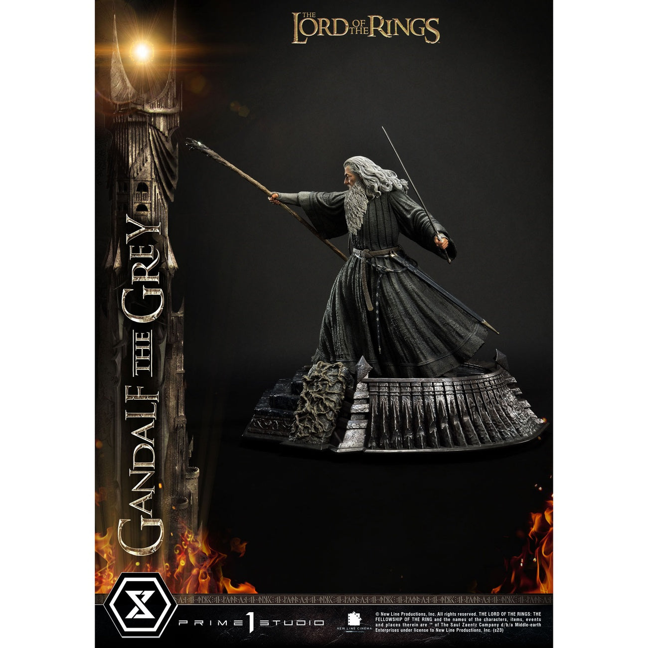 Produktbild Sagan om Ringen – Gandalf den Grå Staty 1:4