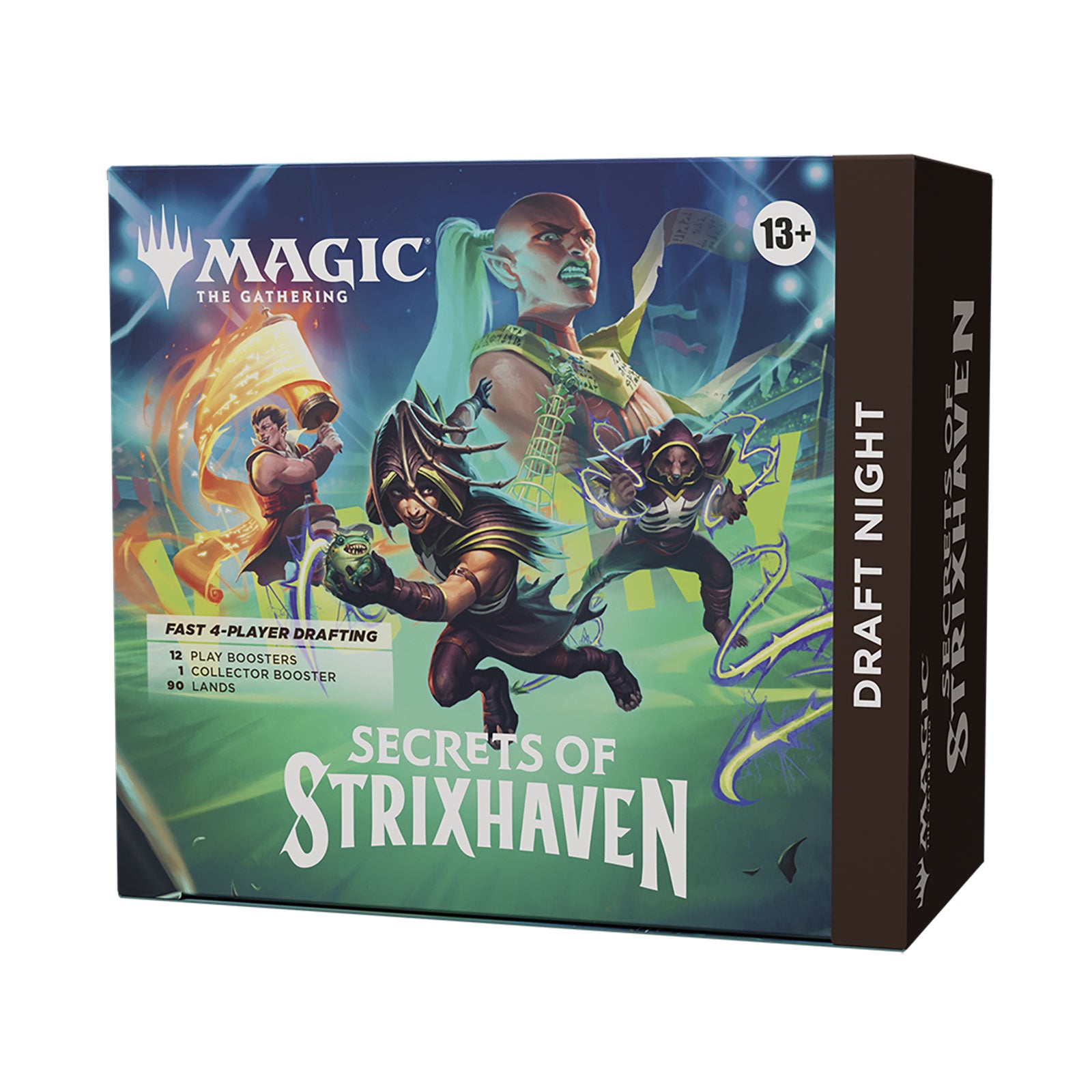 Produktbild Secret of Strixhaven Draft Night Box engelsk version - Magic: The Gathering