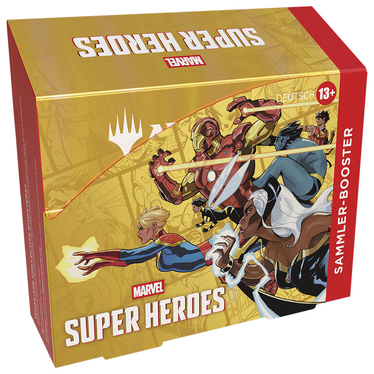 Produktbild Marvel Super Heroes Collector Boosters tysk version – Magic: The Gathering-display