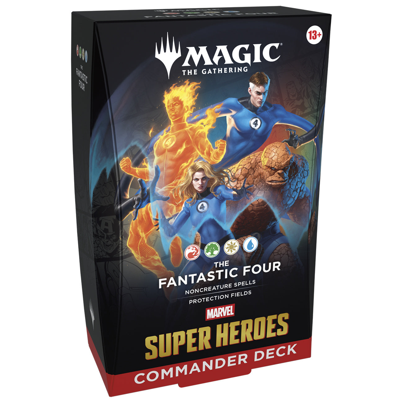 Produktbild Marvel Super Heroes The Fantastic Four Commander Deck engelsk version – Magic: The Gathering