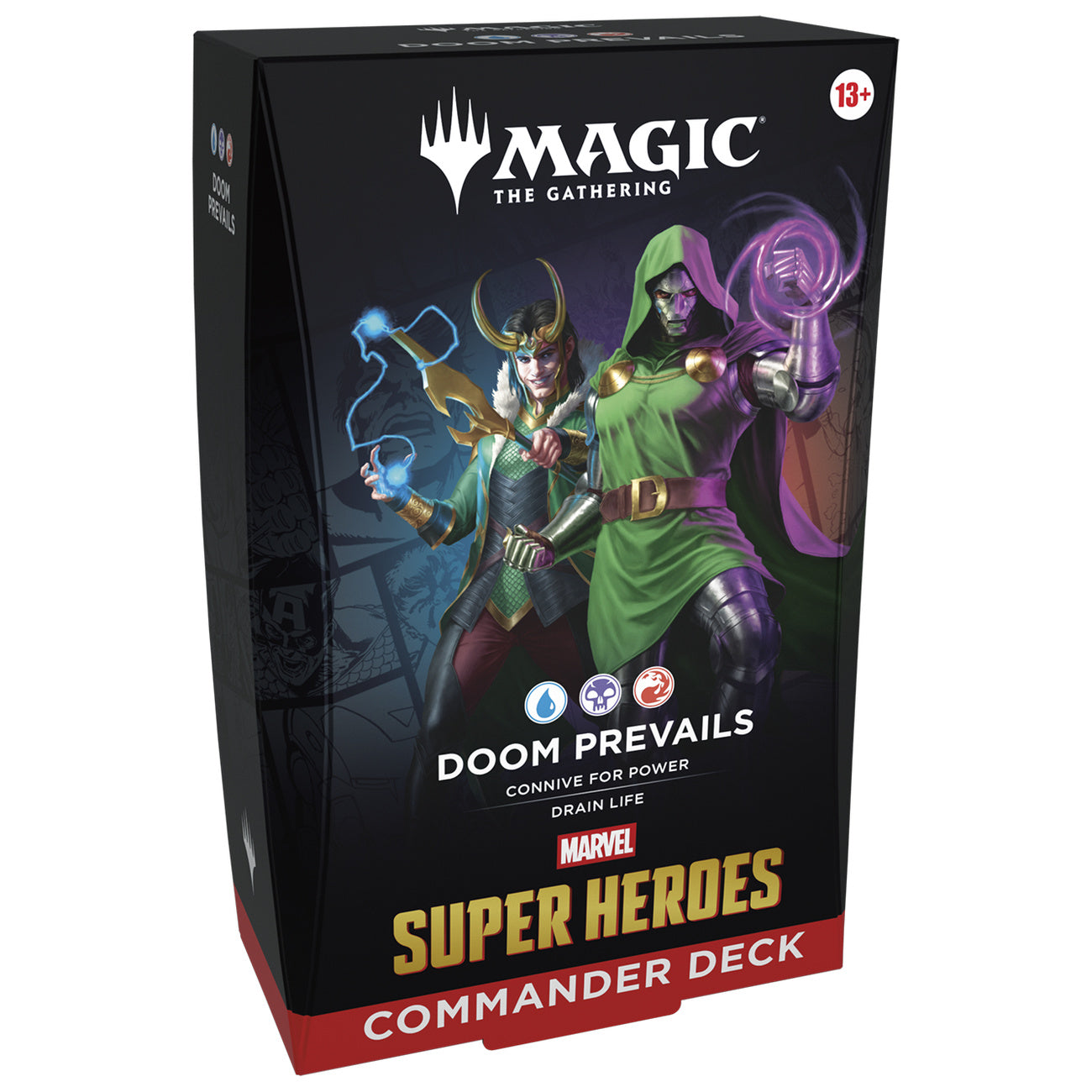 Produktbild Marvel Super Heroes Doom Prevails Commander-lek Engelsk Version - Magic: The Gathering