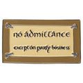 Produktbild Sagan om Ringen - No Admittance-magnet