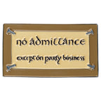 Produktbild Sagan om Ringen - No Admittance-magnet