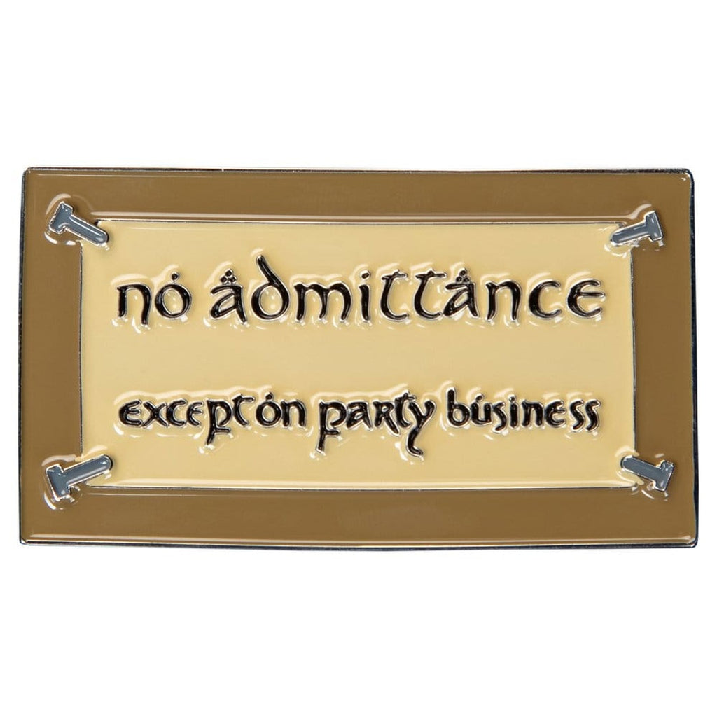 Produktbild Sagan om Ringen - No Admittance-magnet