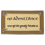 Produktbild Sagan om Ringen - No Admittance-magnet
