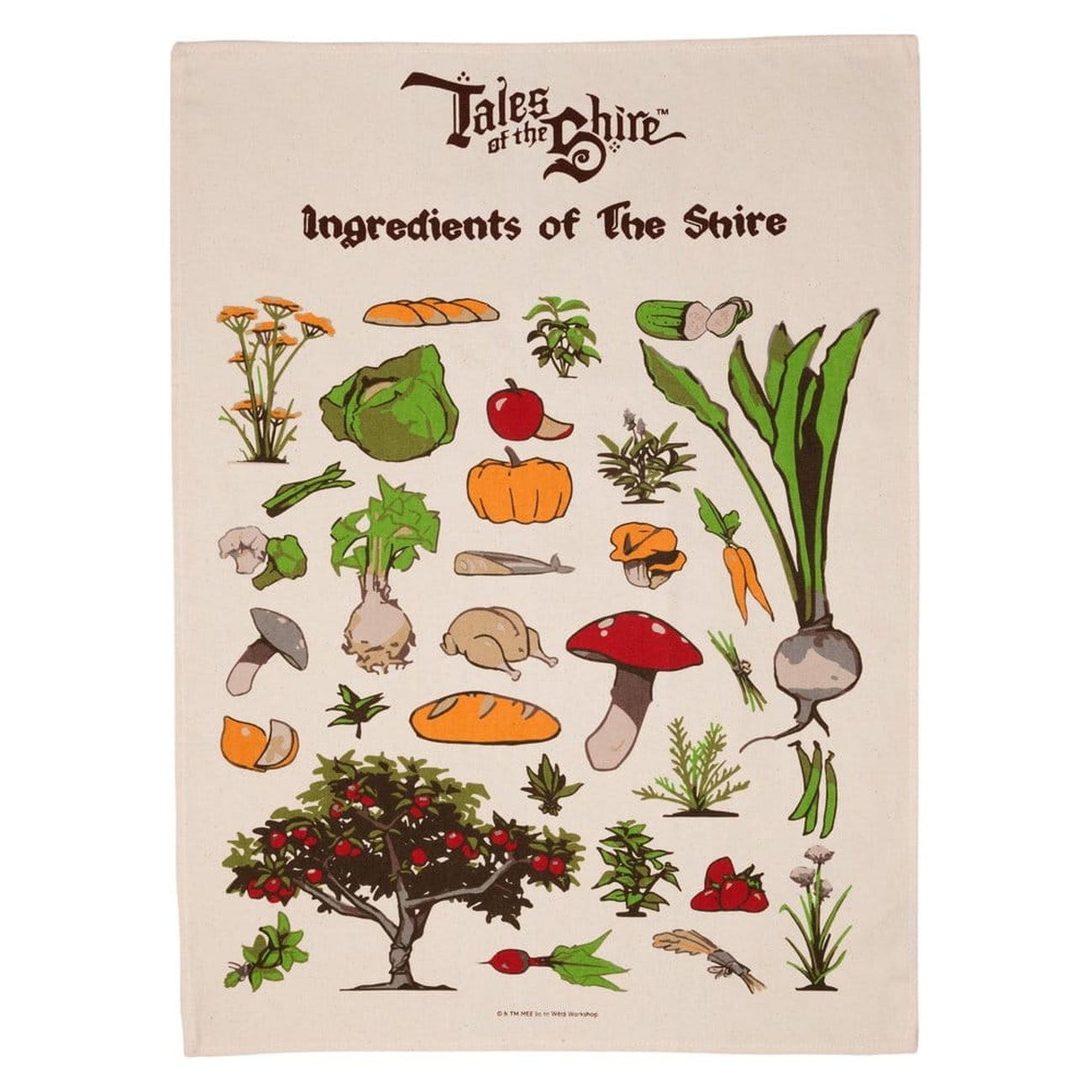 Produktbild Sagan om Ringen - Tales of the Shire Kökshandduk