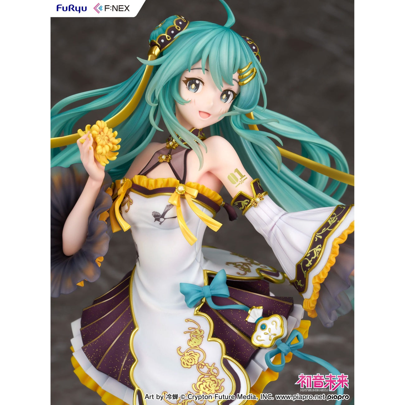 Produktbild Hatsune Miku F:NEX PVC-staty 1/7 Hatsune Miku Mid-Autumn Festival Ver. 27 cm