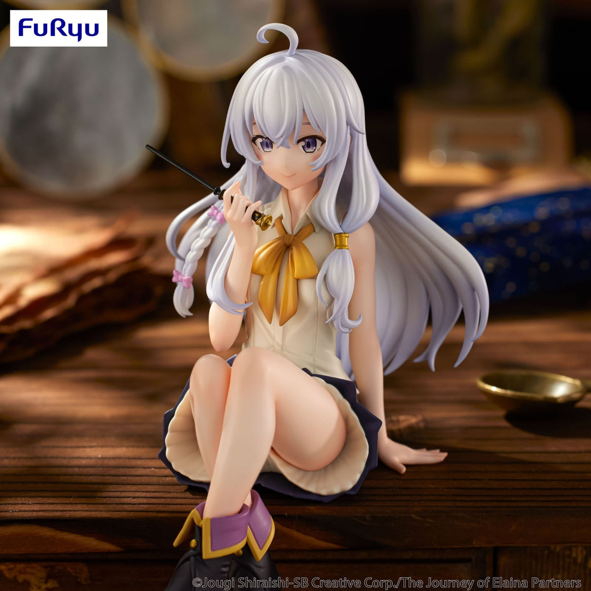 Produktbild Wandering Witch: The Journey of Elaina Noodle Stopper PVC-staty Elaina 13 cm