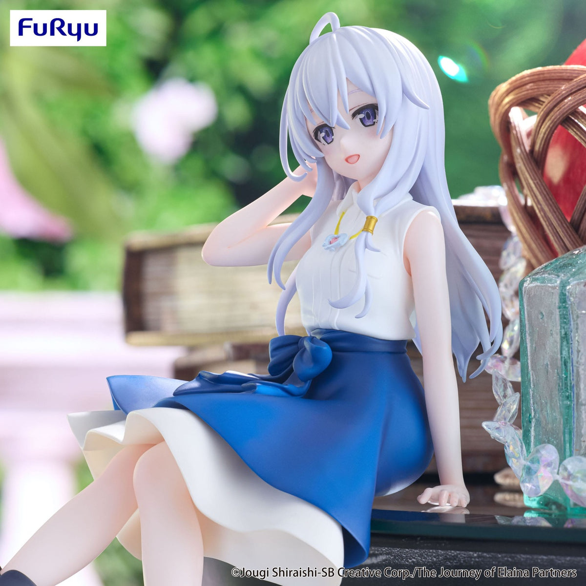 Produktbild Wandering Witch: The Journey of Elaina Noodle Stopper PVC-staty Elaina Utsvängd Kjol Ver. 14 cm