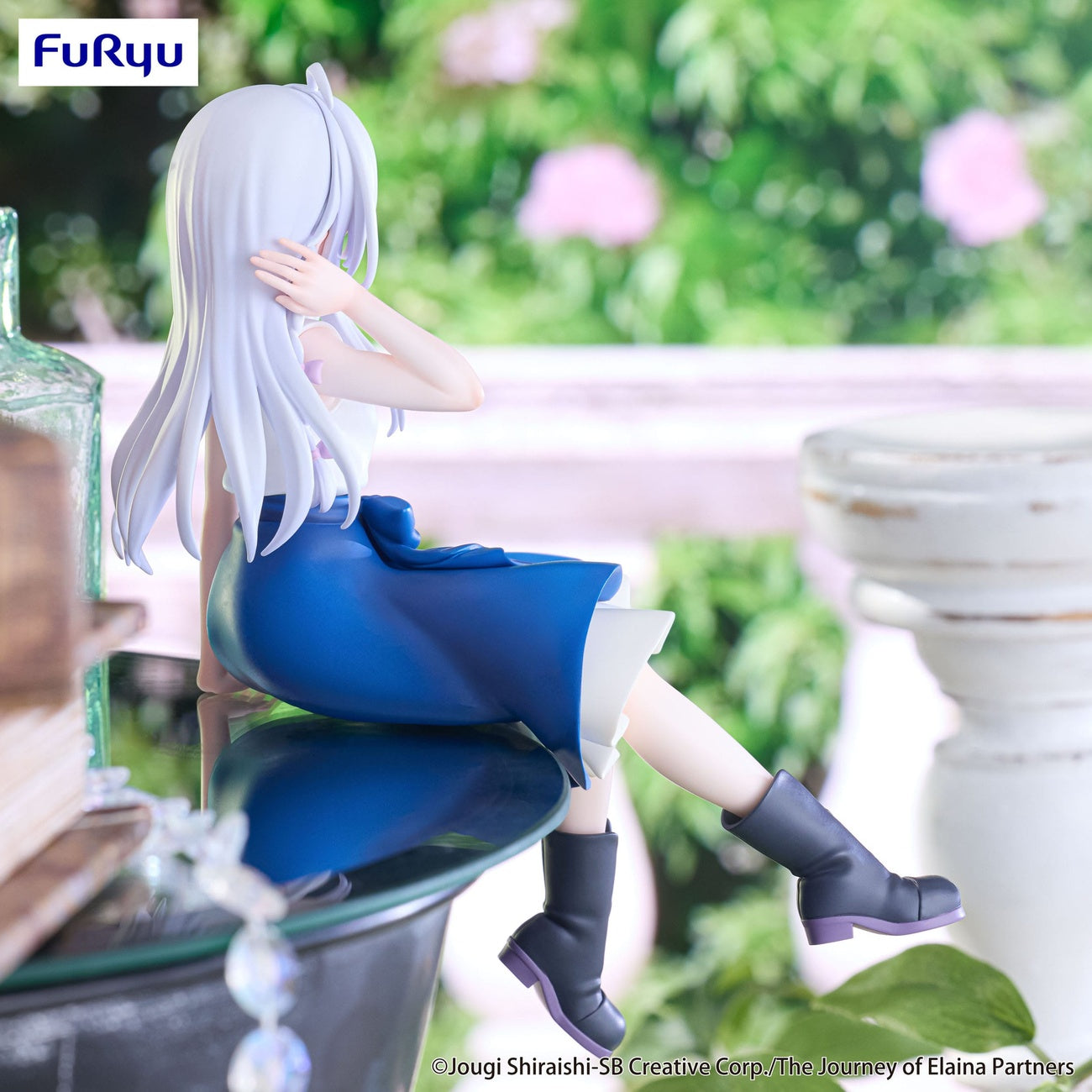 Produktbild Wandering Witch: The Journey of Elaina Noodle Stopper PVC-staty Elaina Utsvängd Kjol Ver. 14 cm