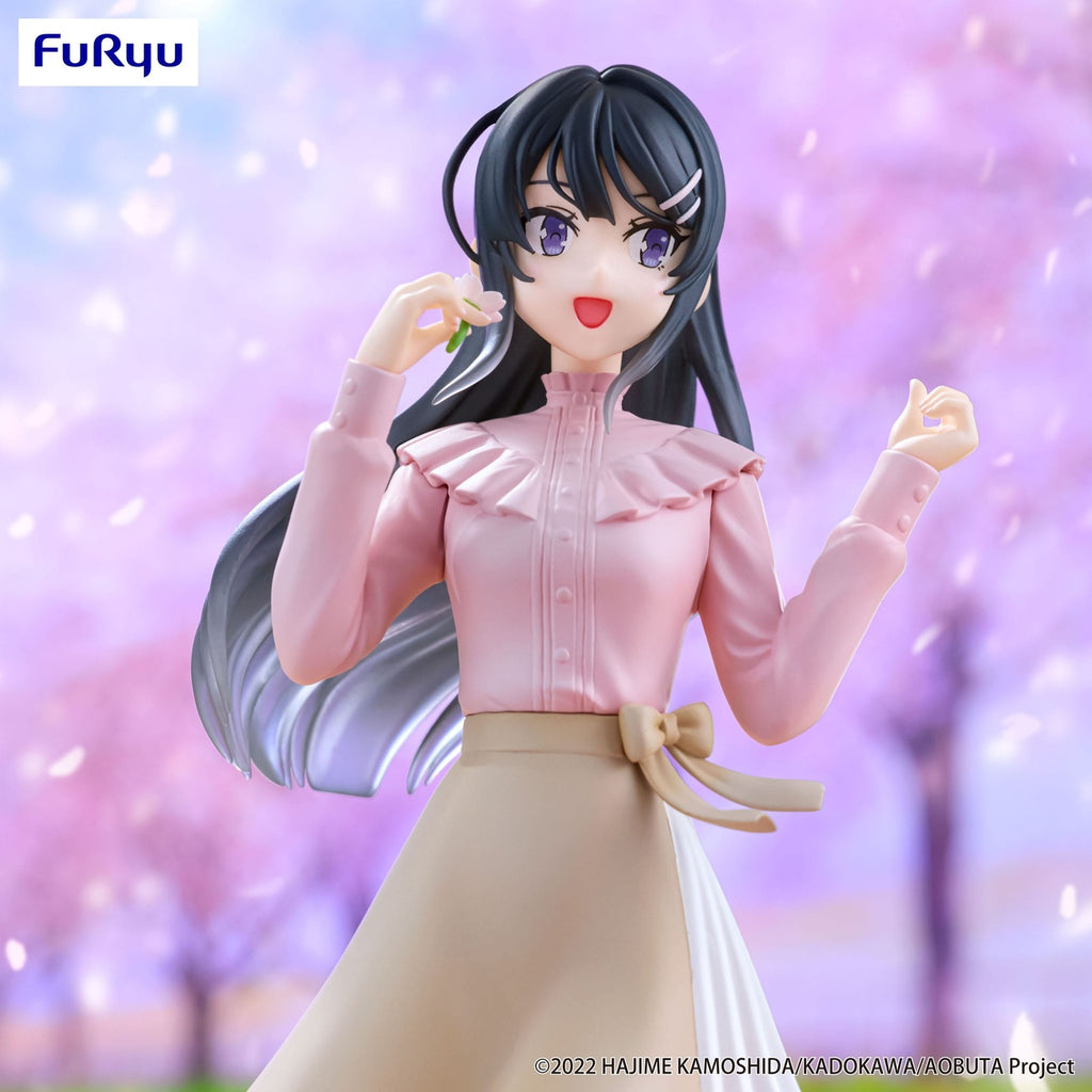 Produktbild Rascal Does Not Dream of Bunny Girl Senpai Trio-Try-iT PVC-staty Mai Sakurajima Spring Outfit Ver. 21 cm