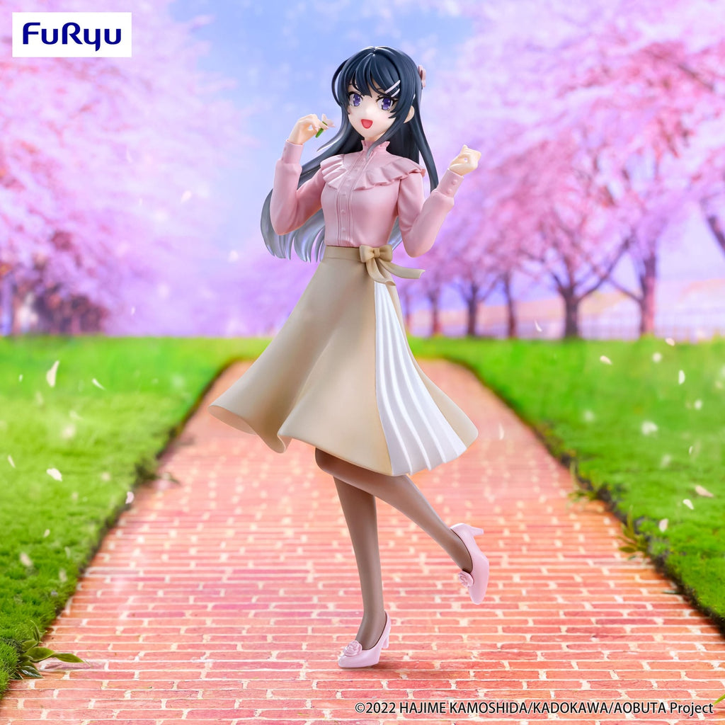 Produktbild Rascal Does Not Dream of Bunny Girl Senpai Trio-Try-iT PVC-staty Mai Sakurajima Spring Outfit Ver. 21 cm