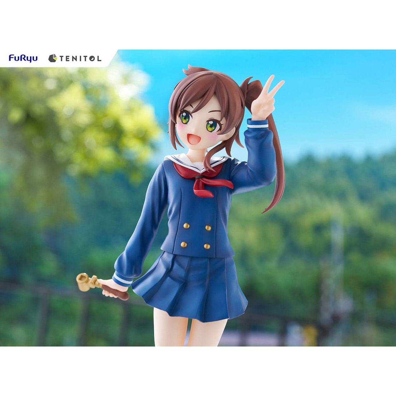 Produktbild Train to the End of the World Tenitol PVC-staty Shizuru Chikura 21 cm