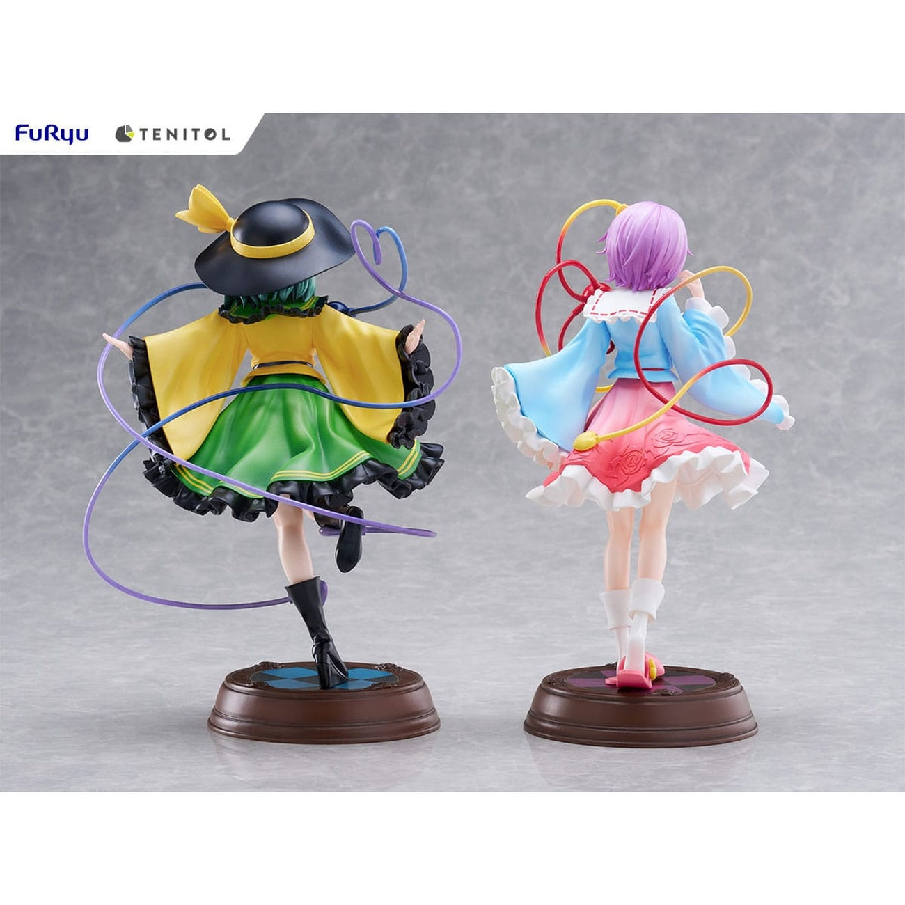 Produktbild Touhou Project Tenitol PVC-staty Koishi Komeiji & Satori Komeiji 22 cm