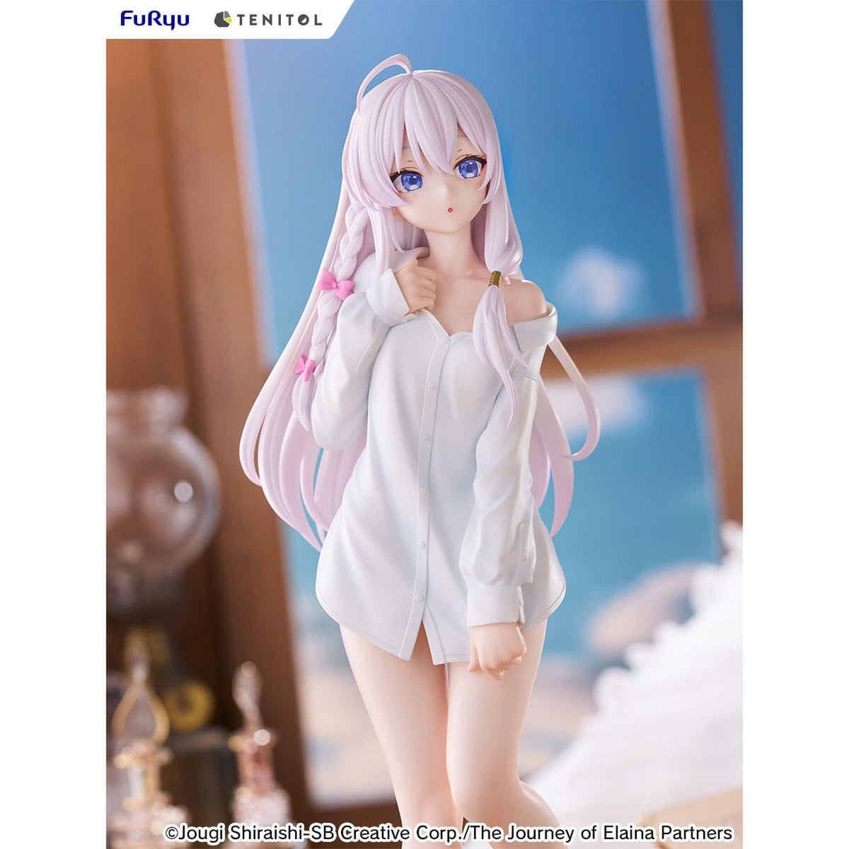 Produktbild Wandering Witch: The Journey of Elaina Tenitol Tall PVC-staty Elaina Shirt Ver. 30 cm