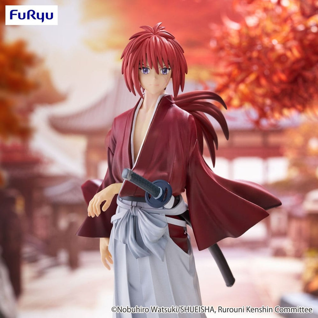Produktbild Rurouni Kenshin: Meiji-svärdsmannen – en romantisk berättelse Trio-Try-iT PVC-staty Kenshin Himura 19 cm