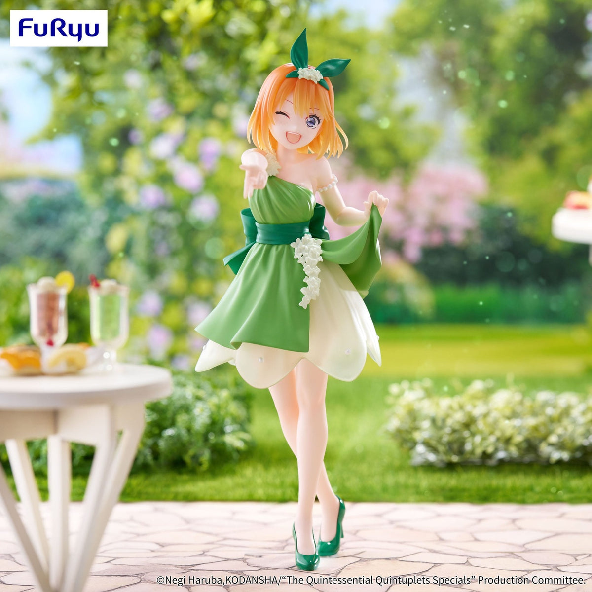 Produktbild The Quintessential Quintuplets Trio-Try-iT PVC-staty Yotsuba Nakano Pastel Dress Ver. 22 cm